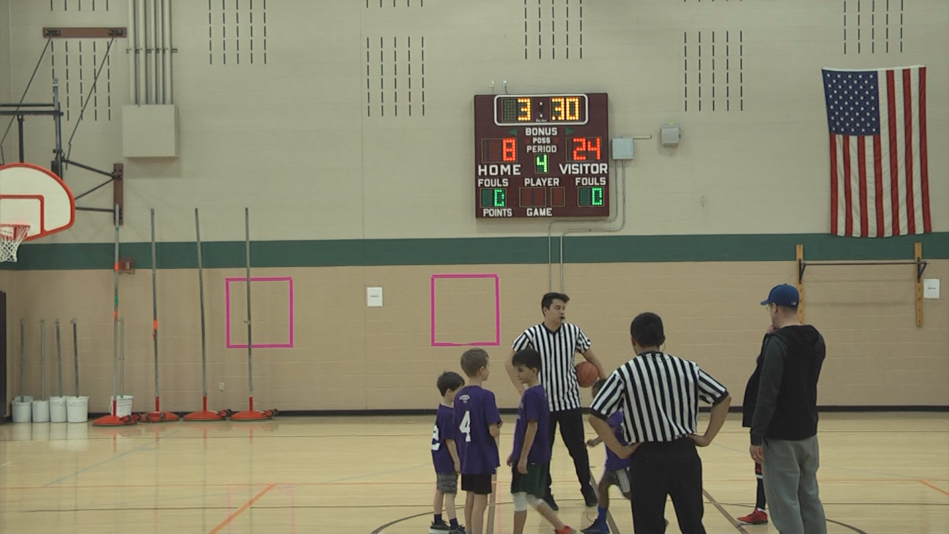 Thumbnail image for GOW Boys Basketball Green vs Purple 1-18-20