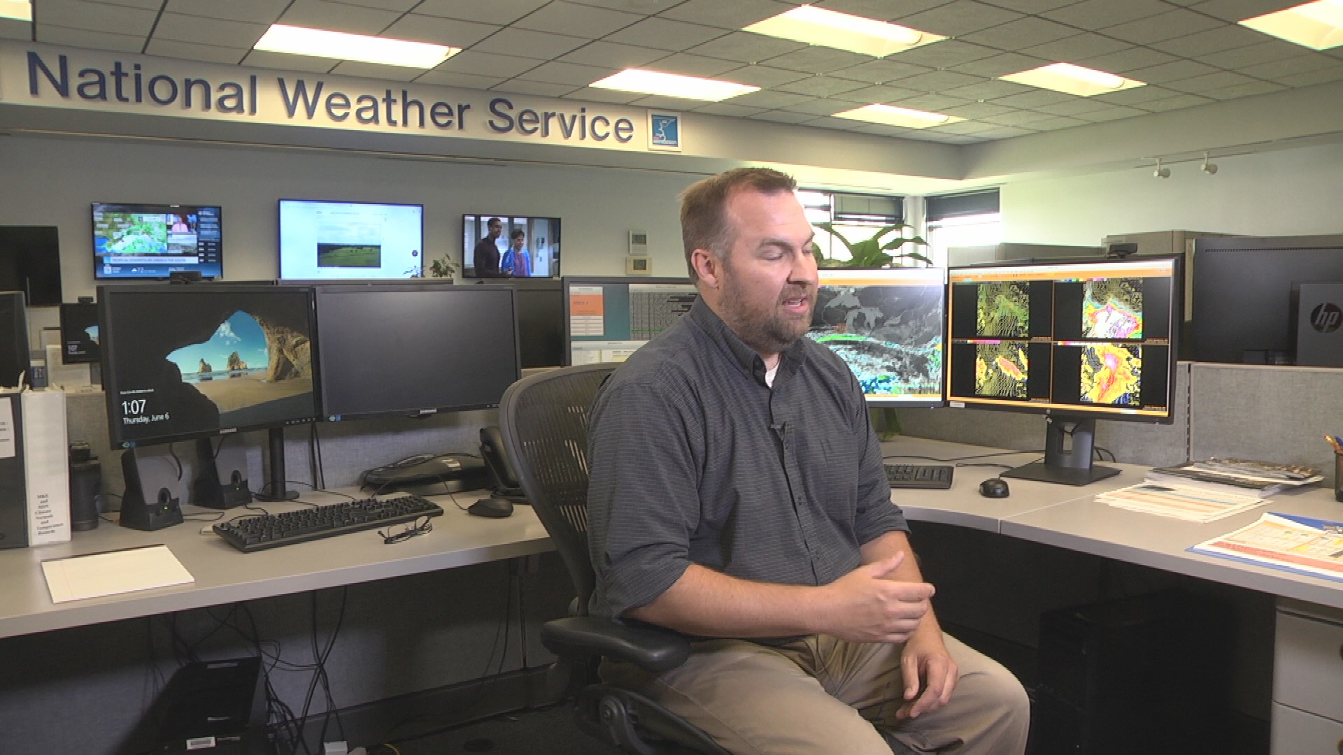 Thumbnail image for National Weather Service Office Tour June 2019
