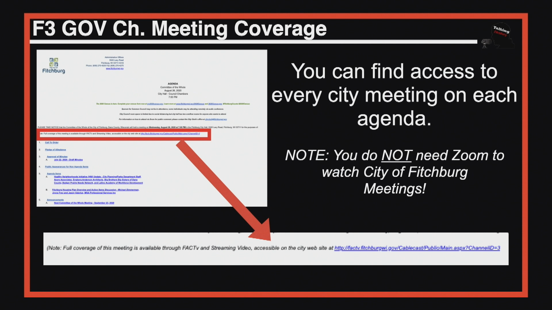 Thumbnail image for TFR FACTv Update 8-24-20