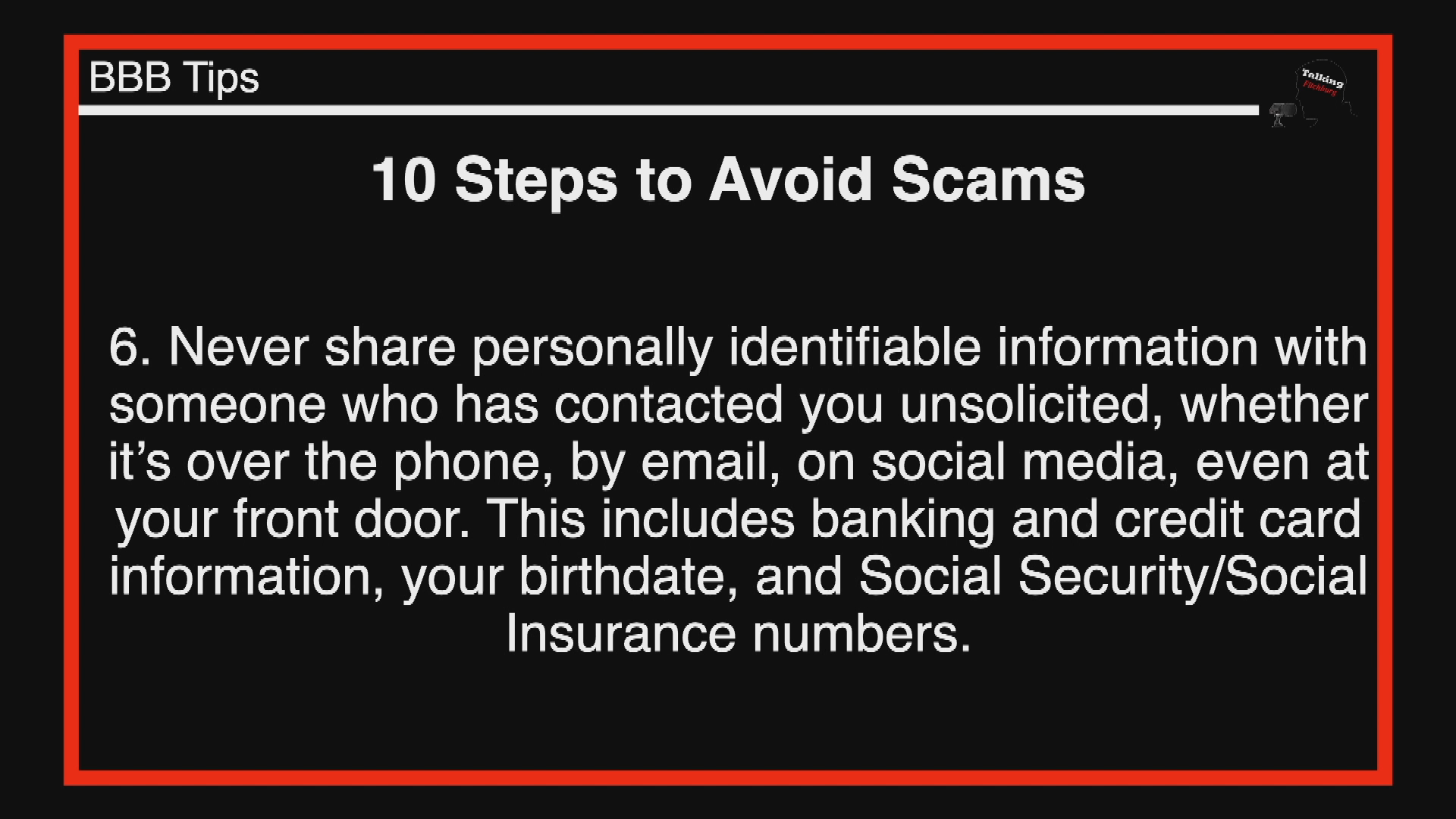 Thumbnail image for TFR BBB Avoiding Scams 9-24-20