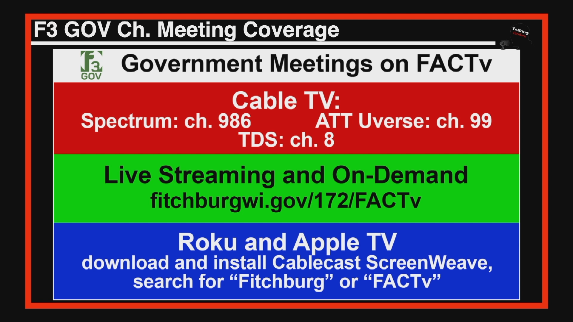 Thumbnail image for TFR FACTv Update 12-16-20