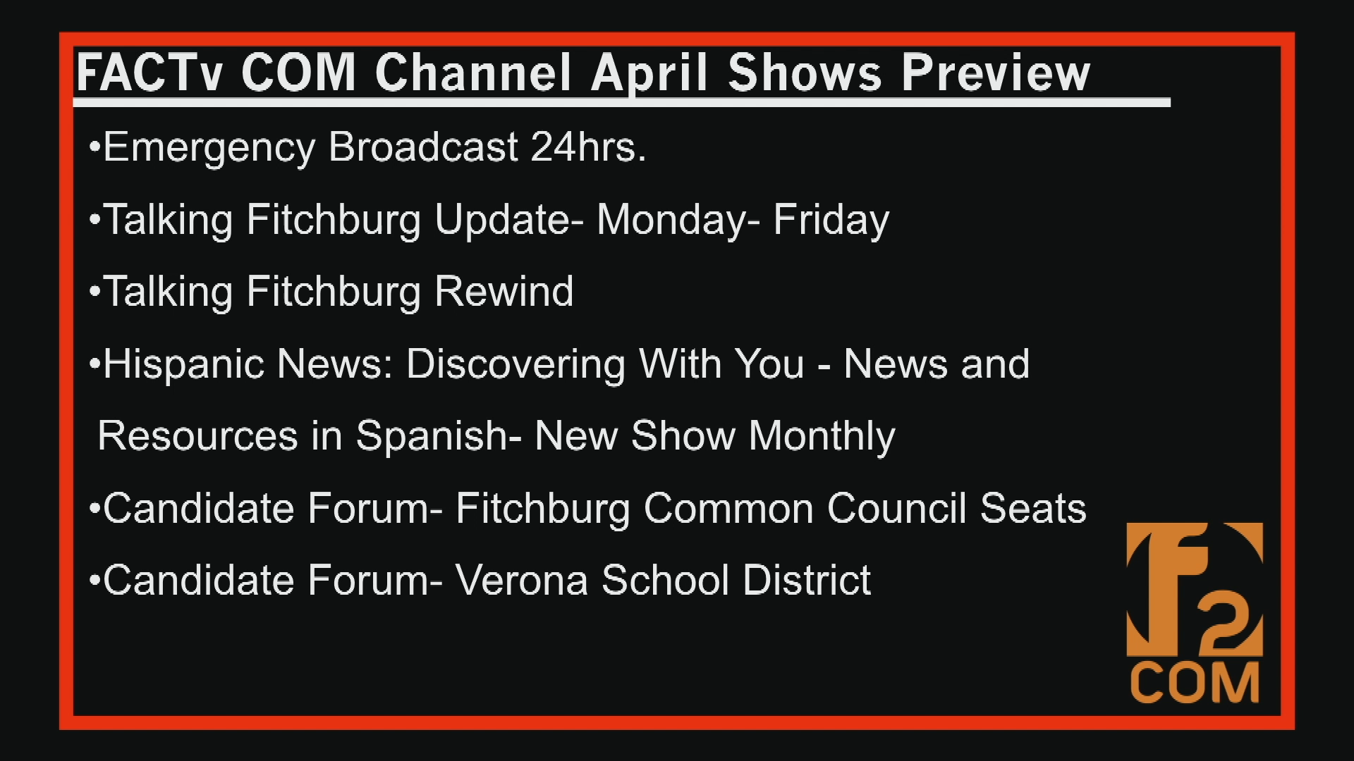 Thumbnail image for TFR FACTv Update 3-22-21