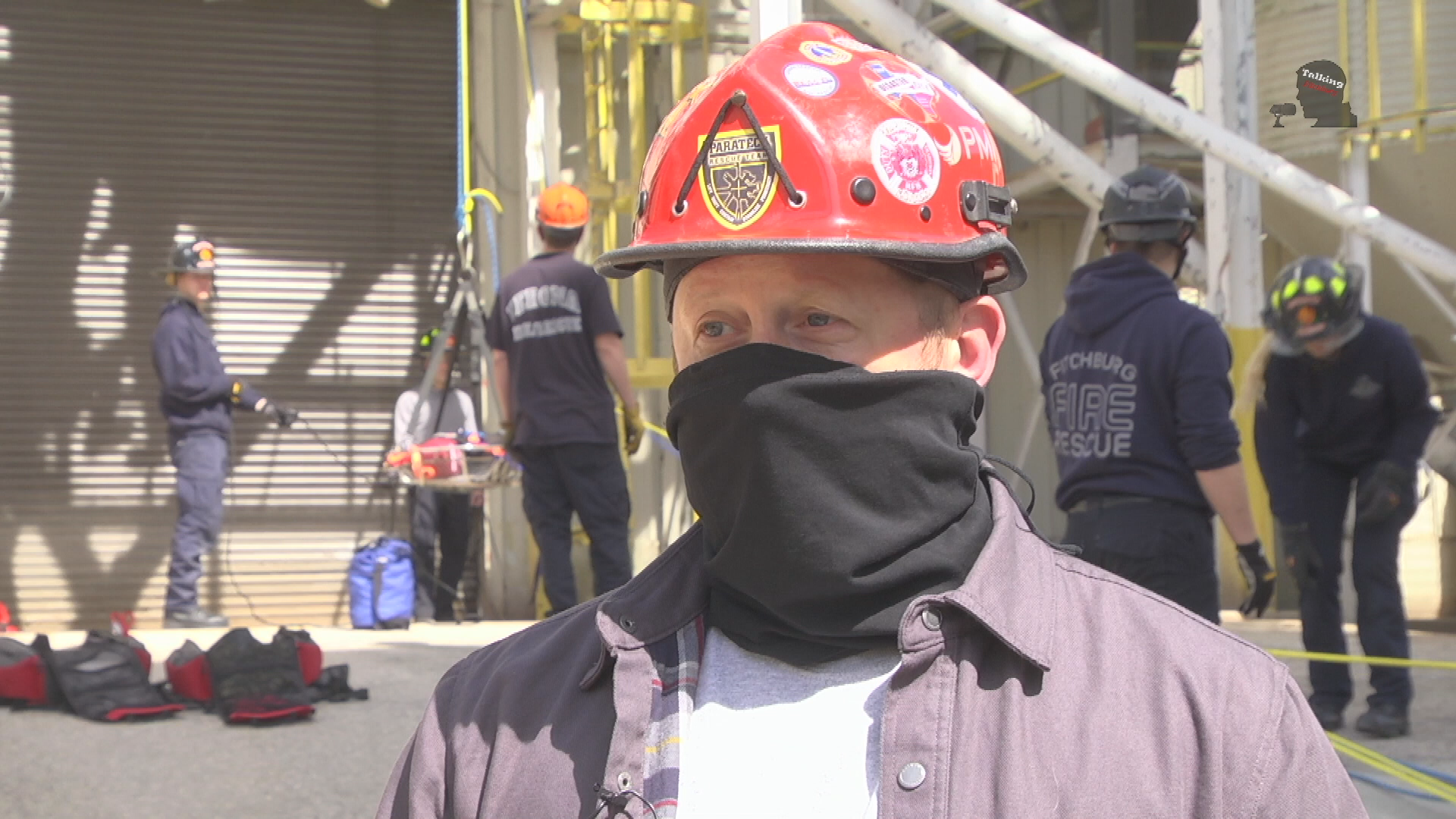 Thumbnail image for TFR Fire Dept Confined Space Training 4-21-21