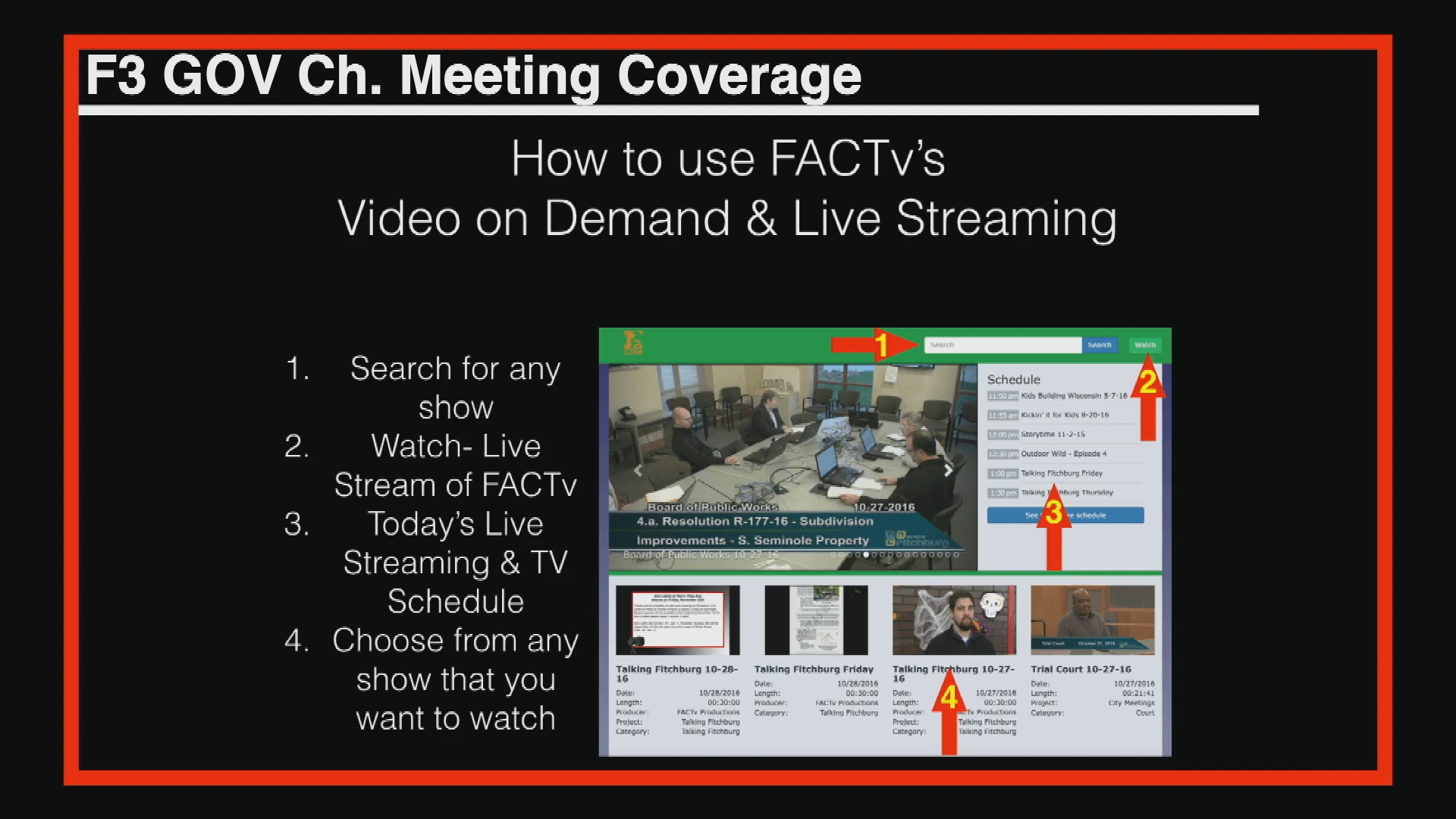 Thumbnail image for TFR FACTv Update 7-26-21