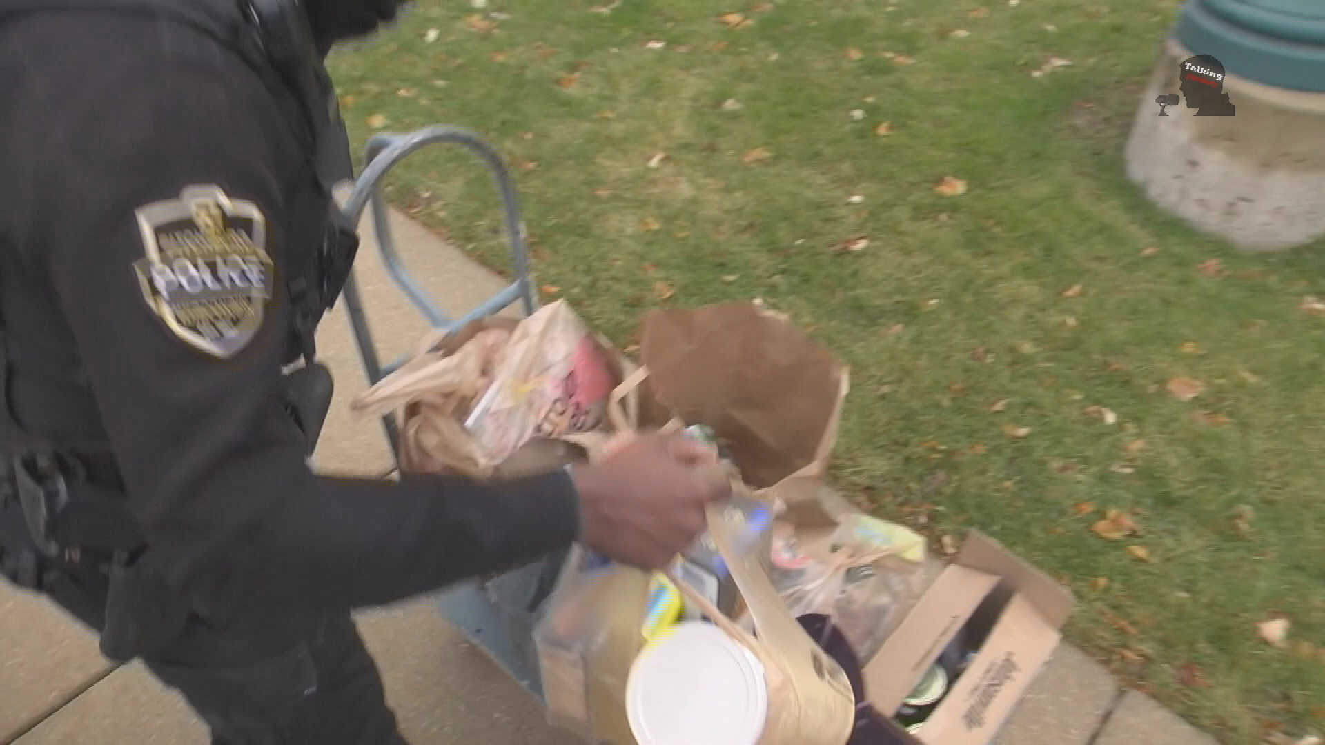 Thumbnail image for TFR Shop with a Cop and Police Dept Food Drive 12-6-21