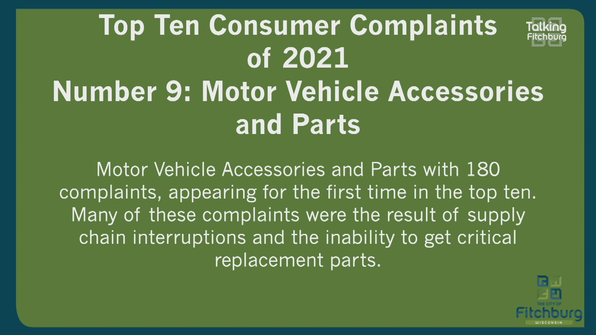 Thumbnail image for TFR DATCP Top Complaints of 2021 3-15-22