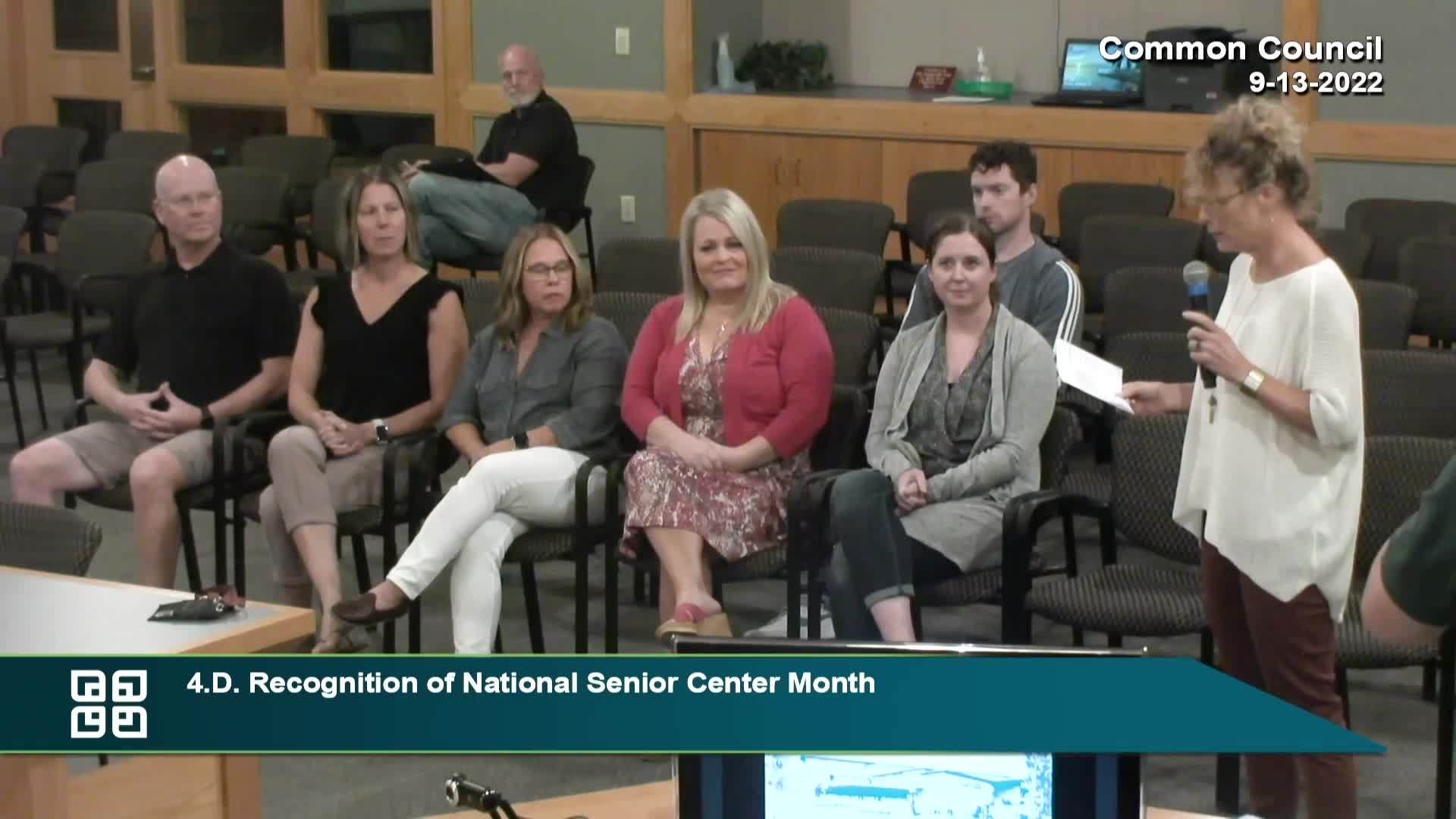 Thumbnail image for TFR FSC National Senior Center Month Recognition 9-13-22