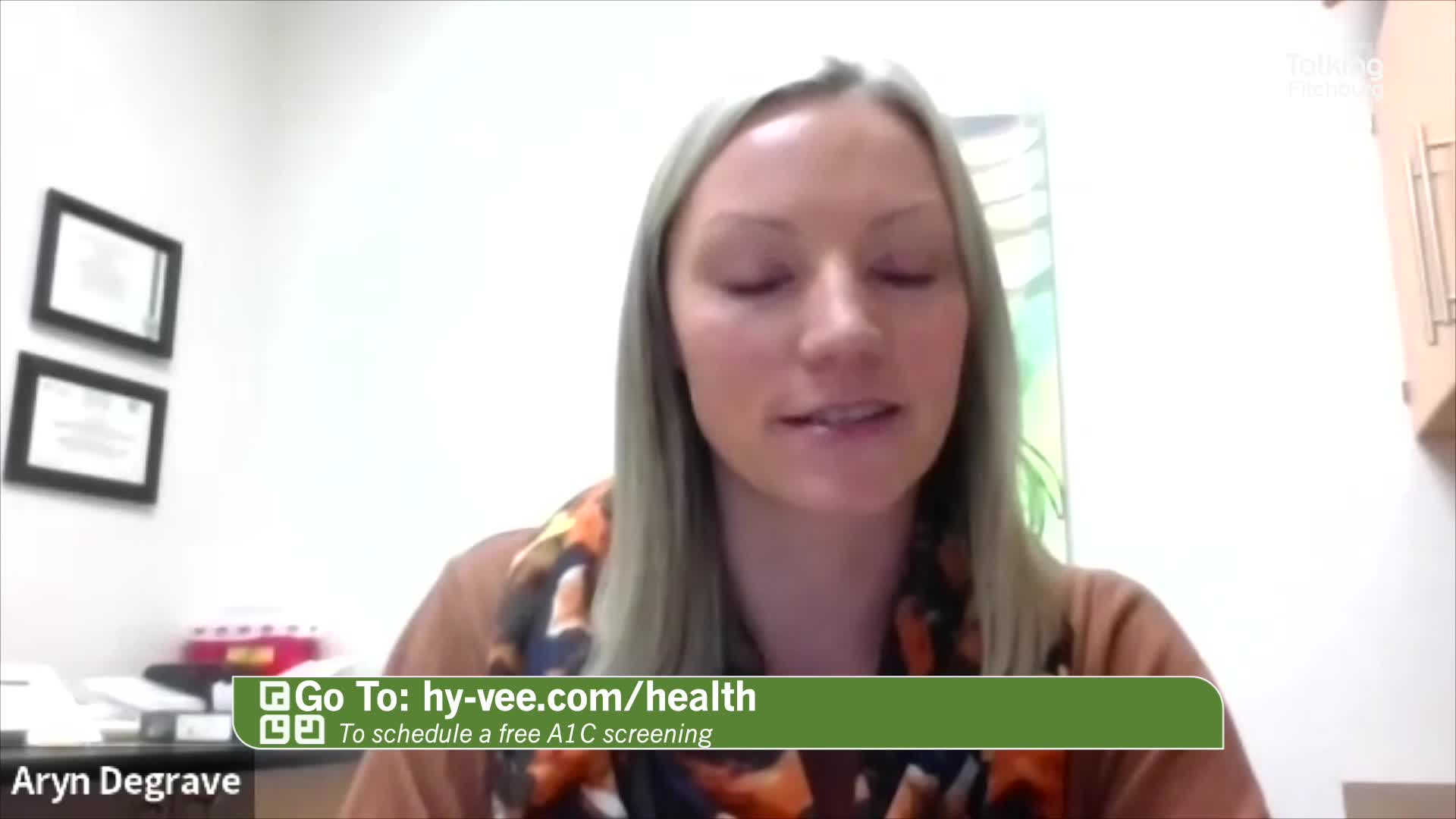 Thumbnail image for TFR Hy-Vee A1C Testing and Diabetes 11-17-22