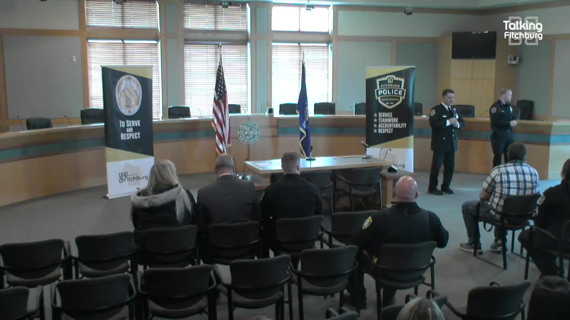 Thumbnail image for TFR: Police Dept Promotion Ceremony 12-19-22