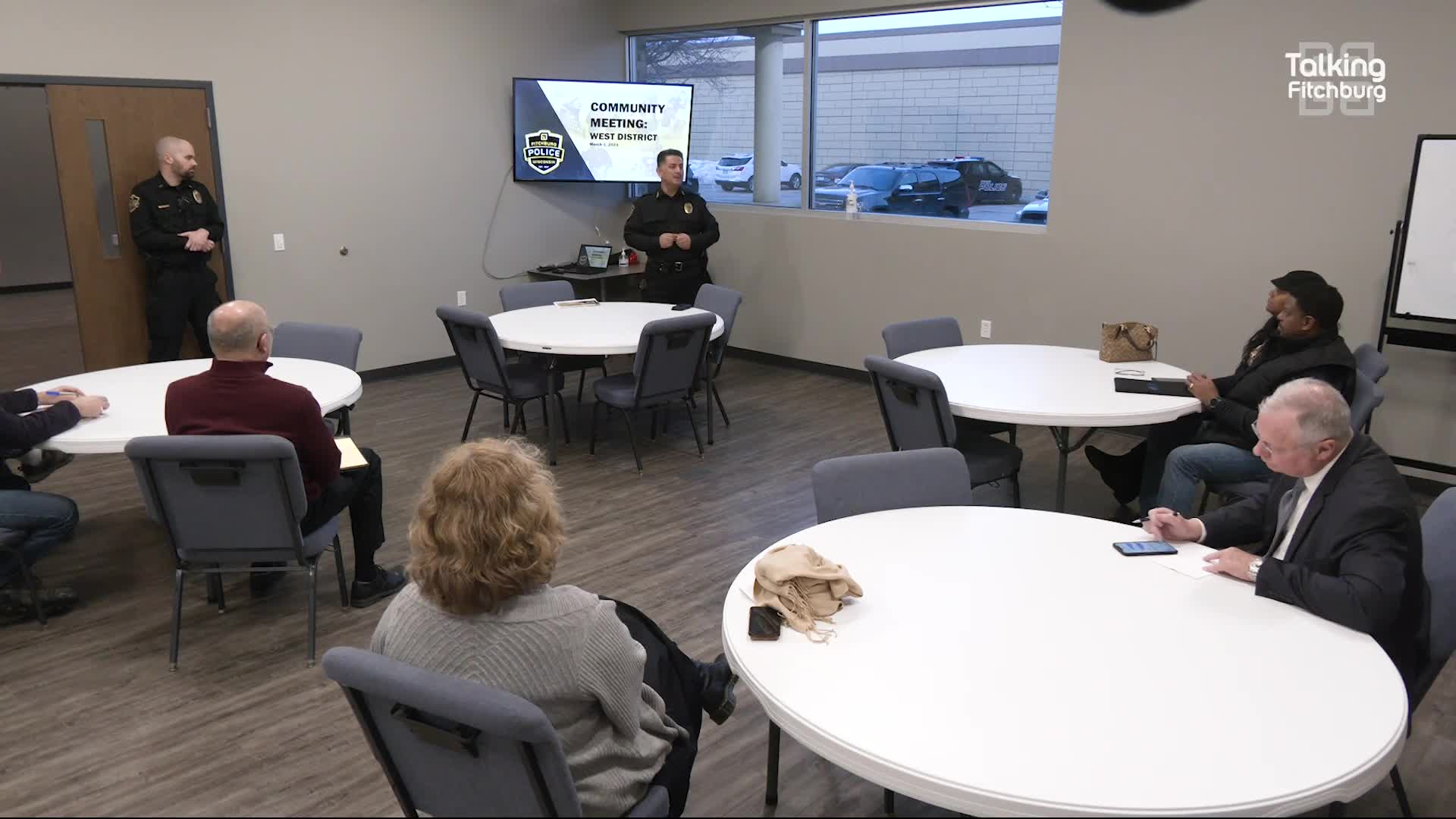 Thumbnail image for TFR: Police Dept West District Meeting 3-1-23