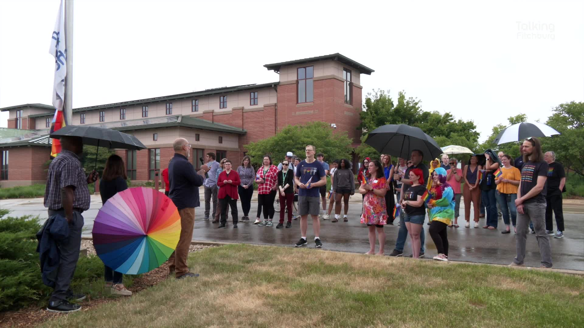 Thumbnail image for TFR: Pride Flag Re-raising 6-6-23