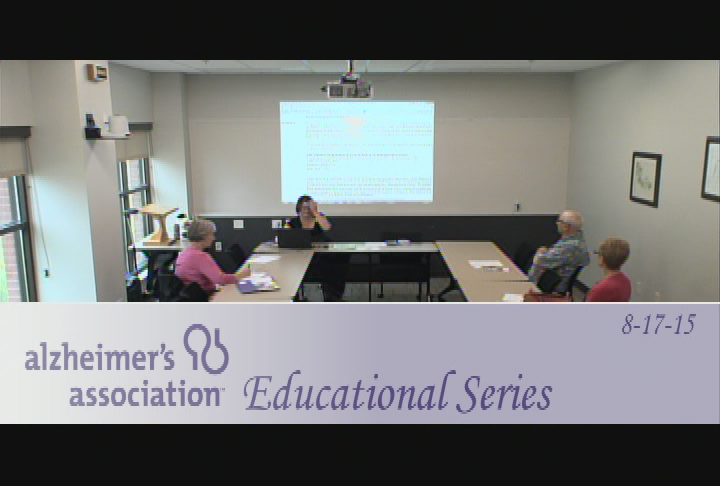 Thumbnail image for Alzheimer's Educational Series - Part 4
