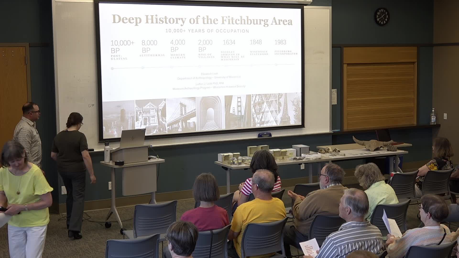 Fitchburg Historical Society Annual Meeting - Deep History of the Fitchburg Area: 10,000+ Years of Occupation 4-14-24