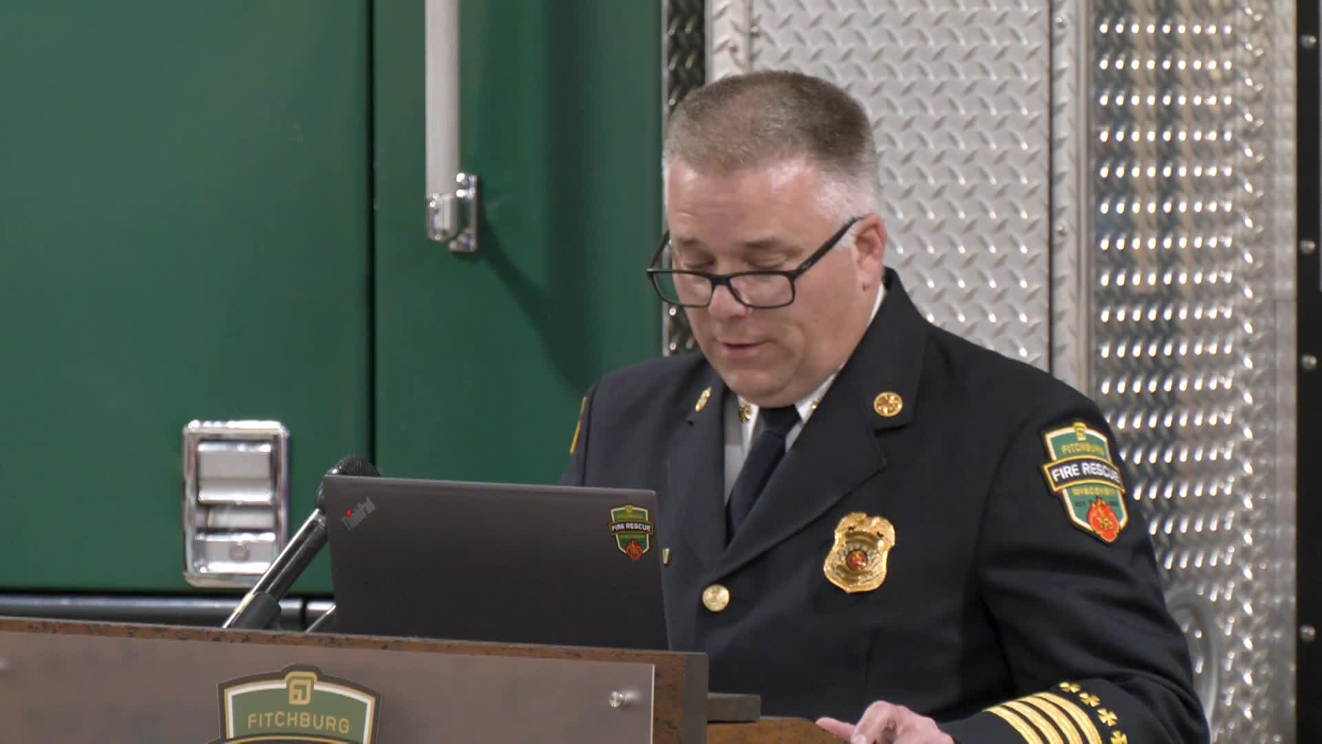 Thumbnail image for Fitchburg Fire Dept Pinning and Awards Ceremony 10-1-24