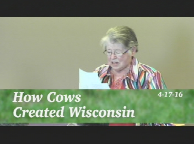 Thumbnail image for Fitchburg Historical Society Annual Meeting - How Cows Created Wisconsin 4-17-16