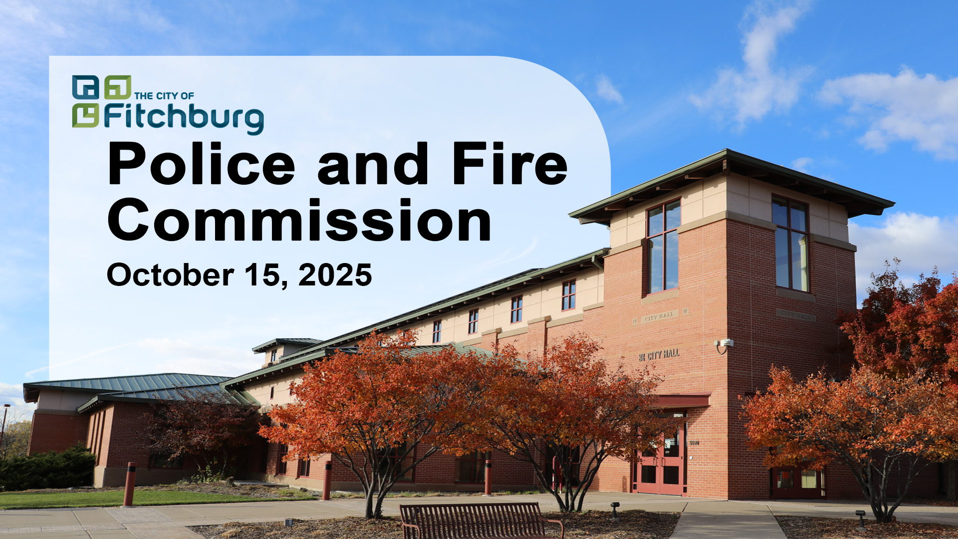 LIVE: Police and Fire Commission 10-15-25