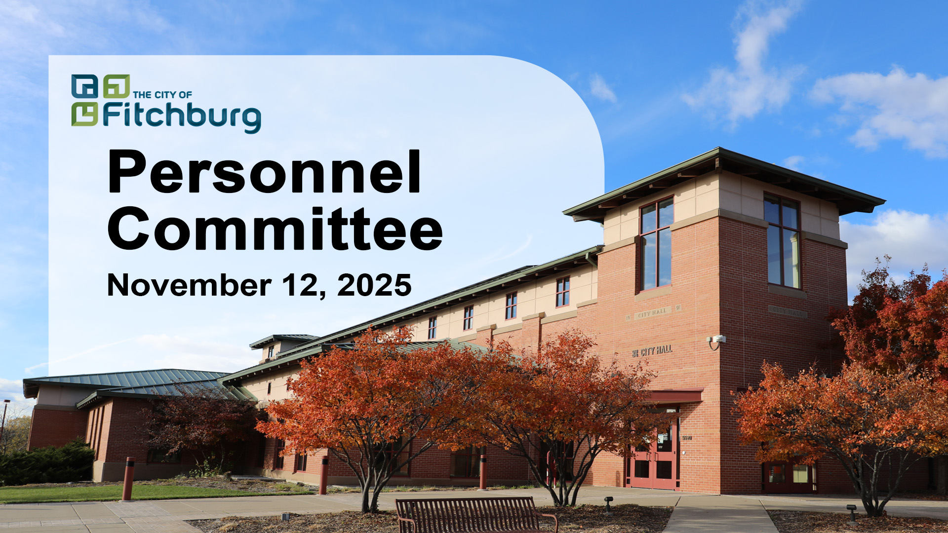LIVE: Personnel Committee 11-12-25