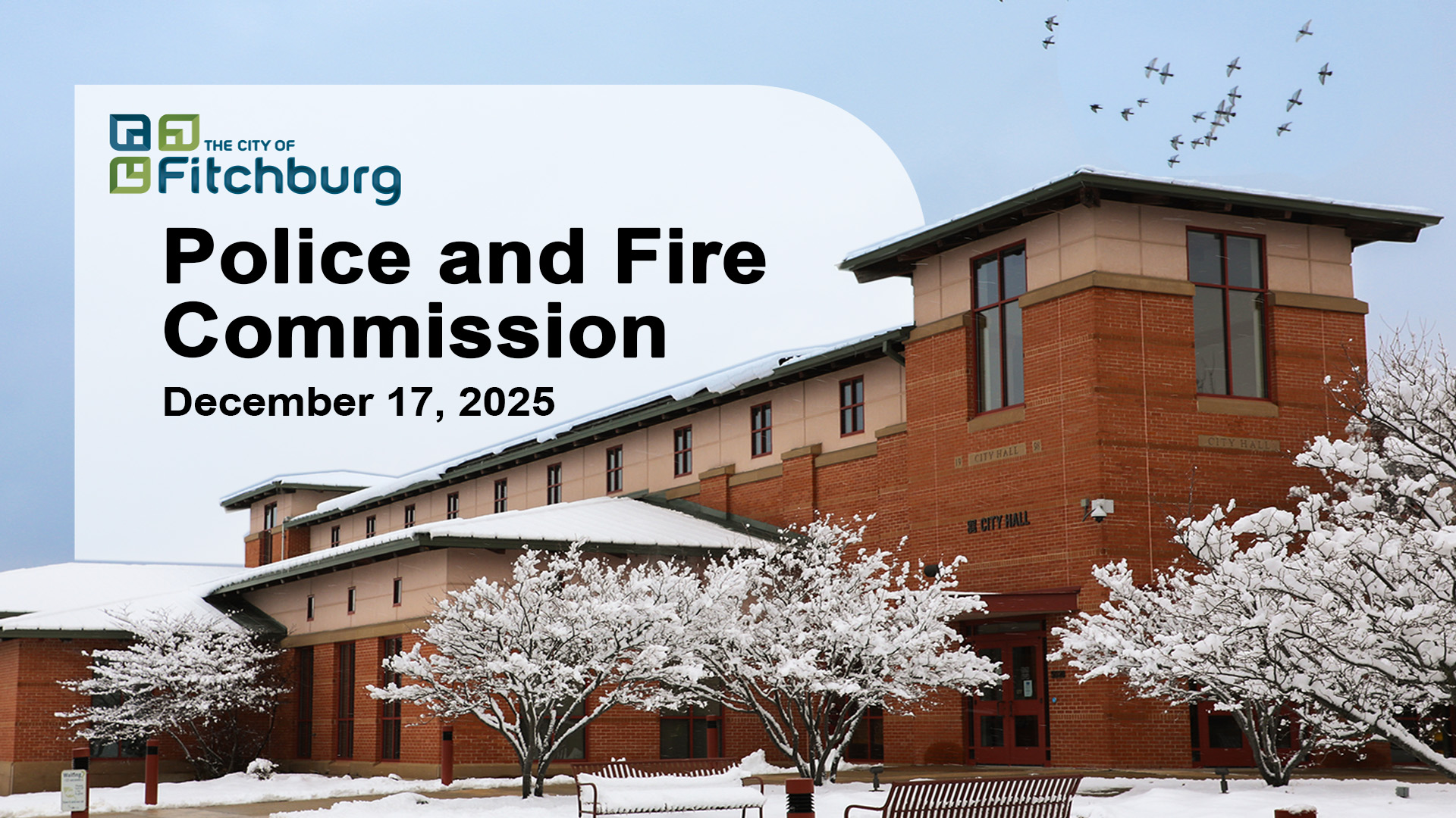 LIVE: Police and Fire Commission 12-17-25