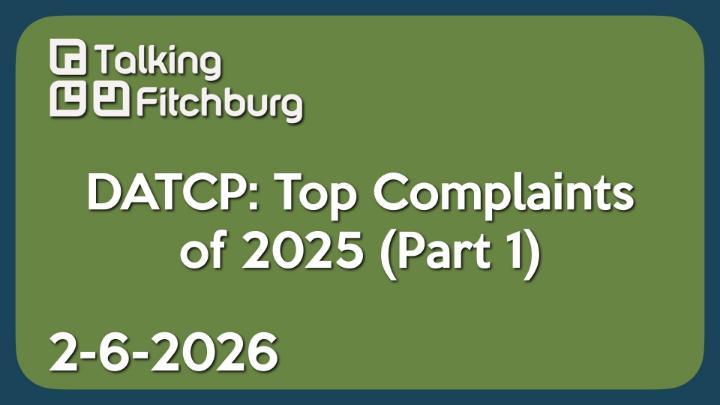 Thumbnail image for DATCP: Top Complaints of 2025 Part 1