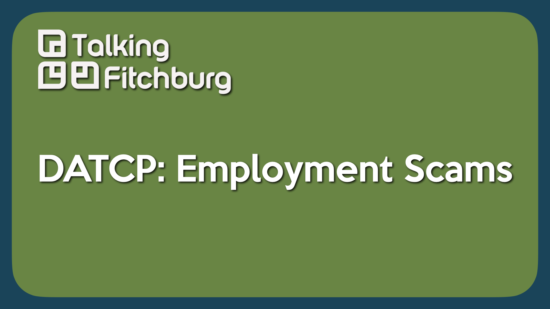 Thumbnail image for DATCP: Employment Scams