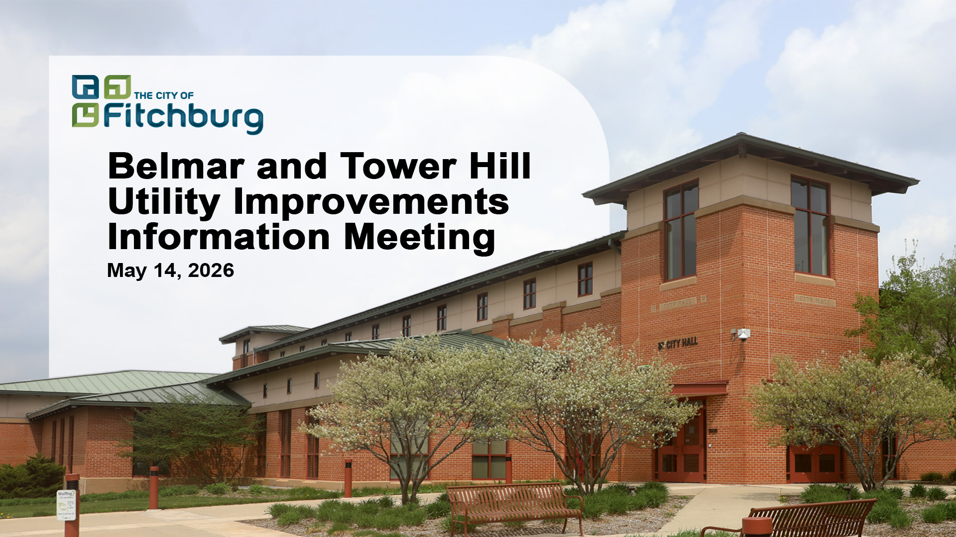 Thumbnail image for LIVE: Belmar and Tower Hill Neighborhoods Utility Improvements Public Information Meeting