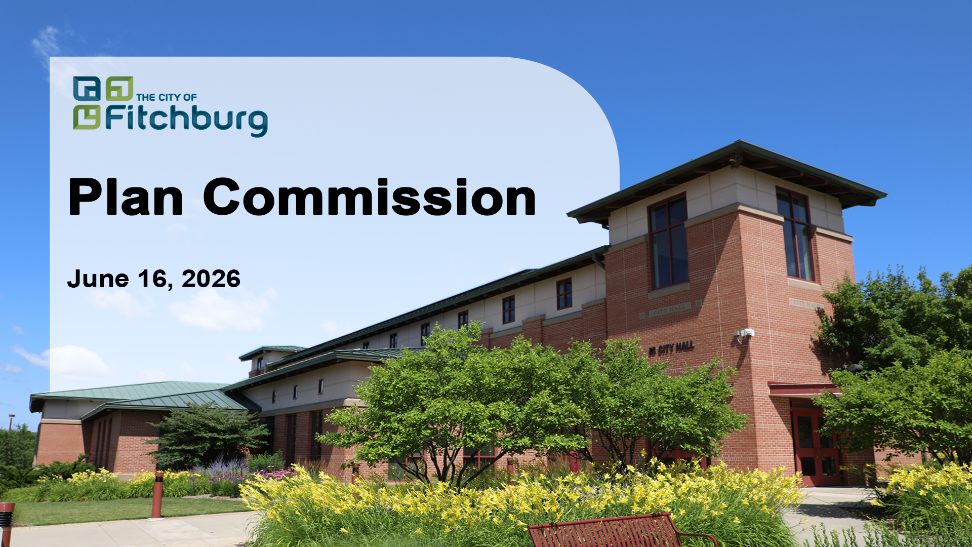 Thumbnail image for LIVE: Plan Commission 6-16-26