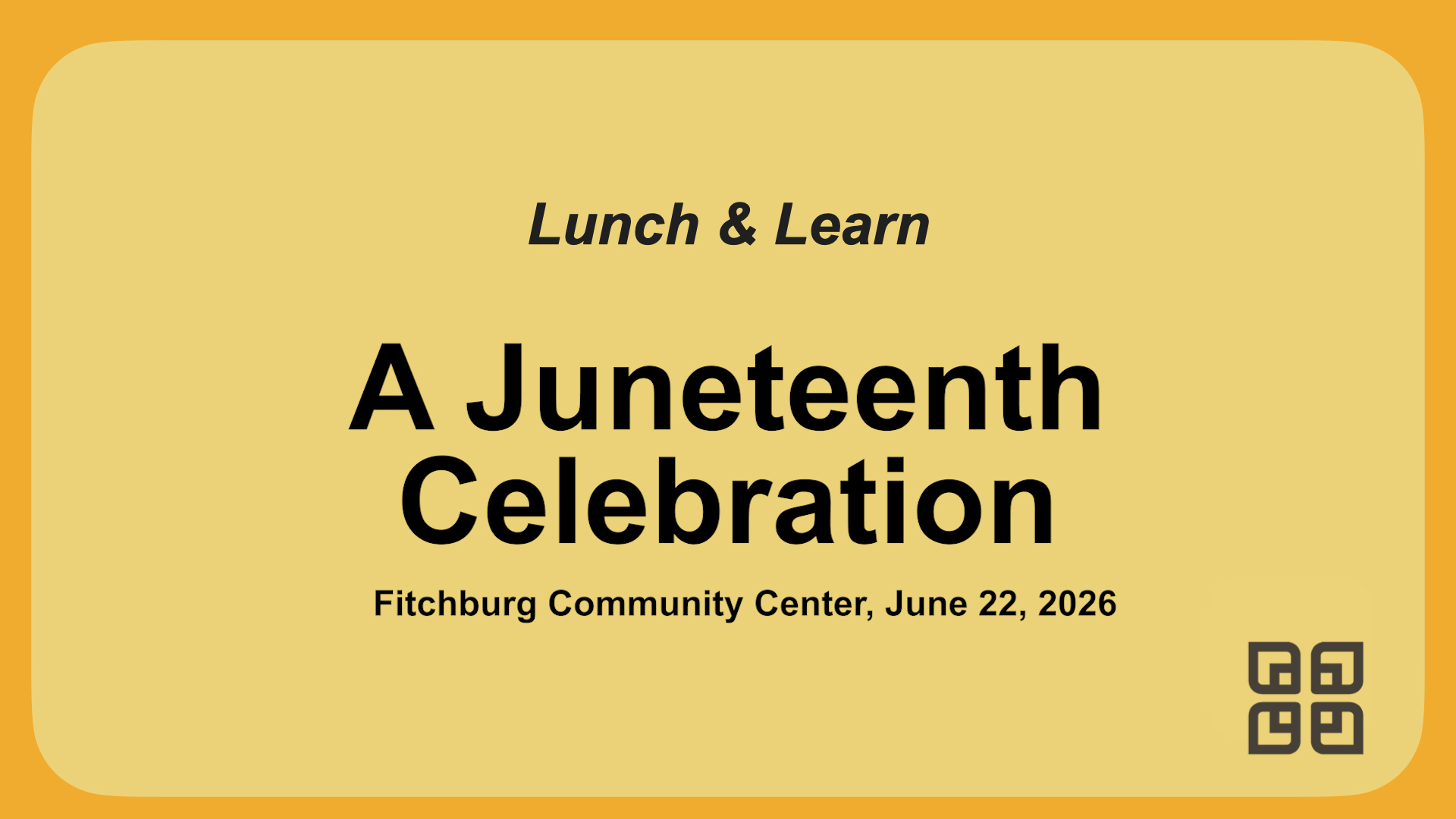 Thumbnail image for Lunch and Learn Series: A Juneteenth Celebration 6-17-26