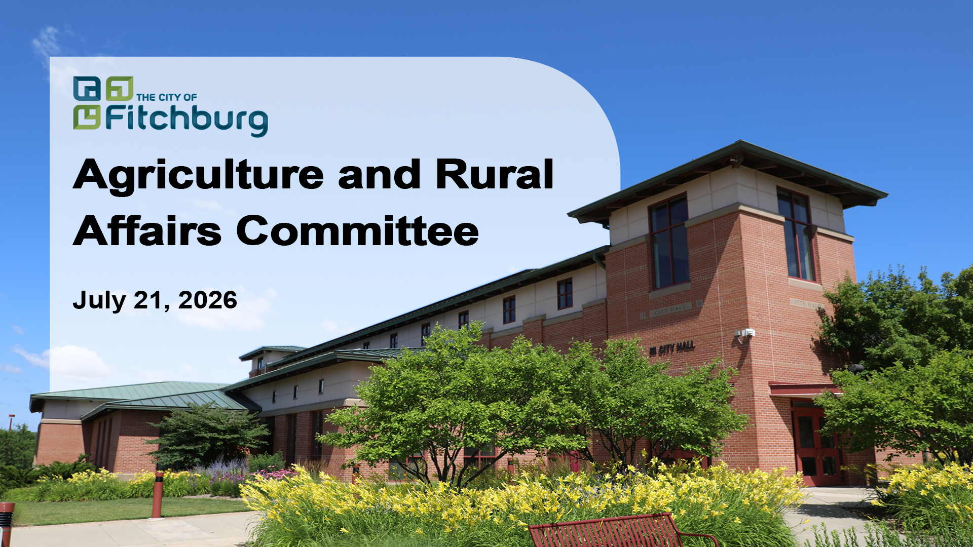 Thumbnail image for LIVE: Agriculture and Rural Affairs Committee 7-21-26