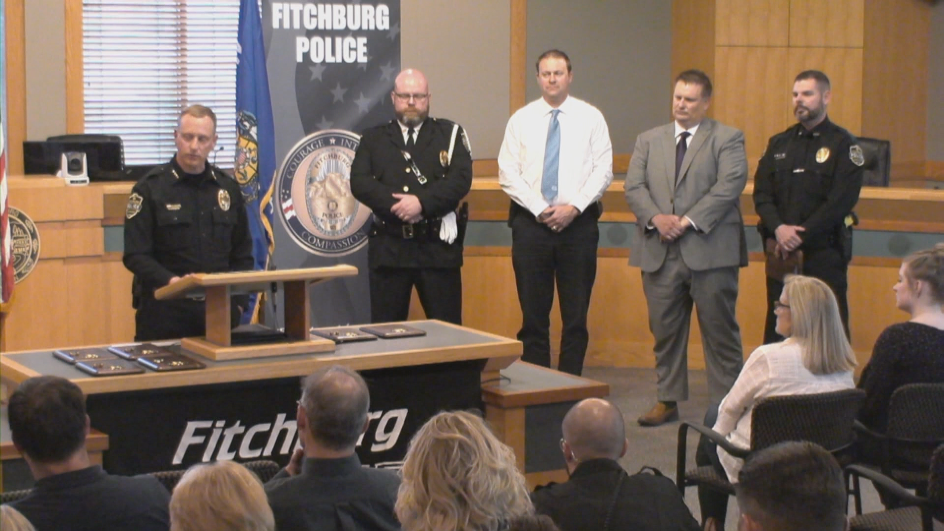 Thumbnail image for Fitchburg Police Department Award Ceremony 5-15-19