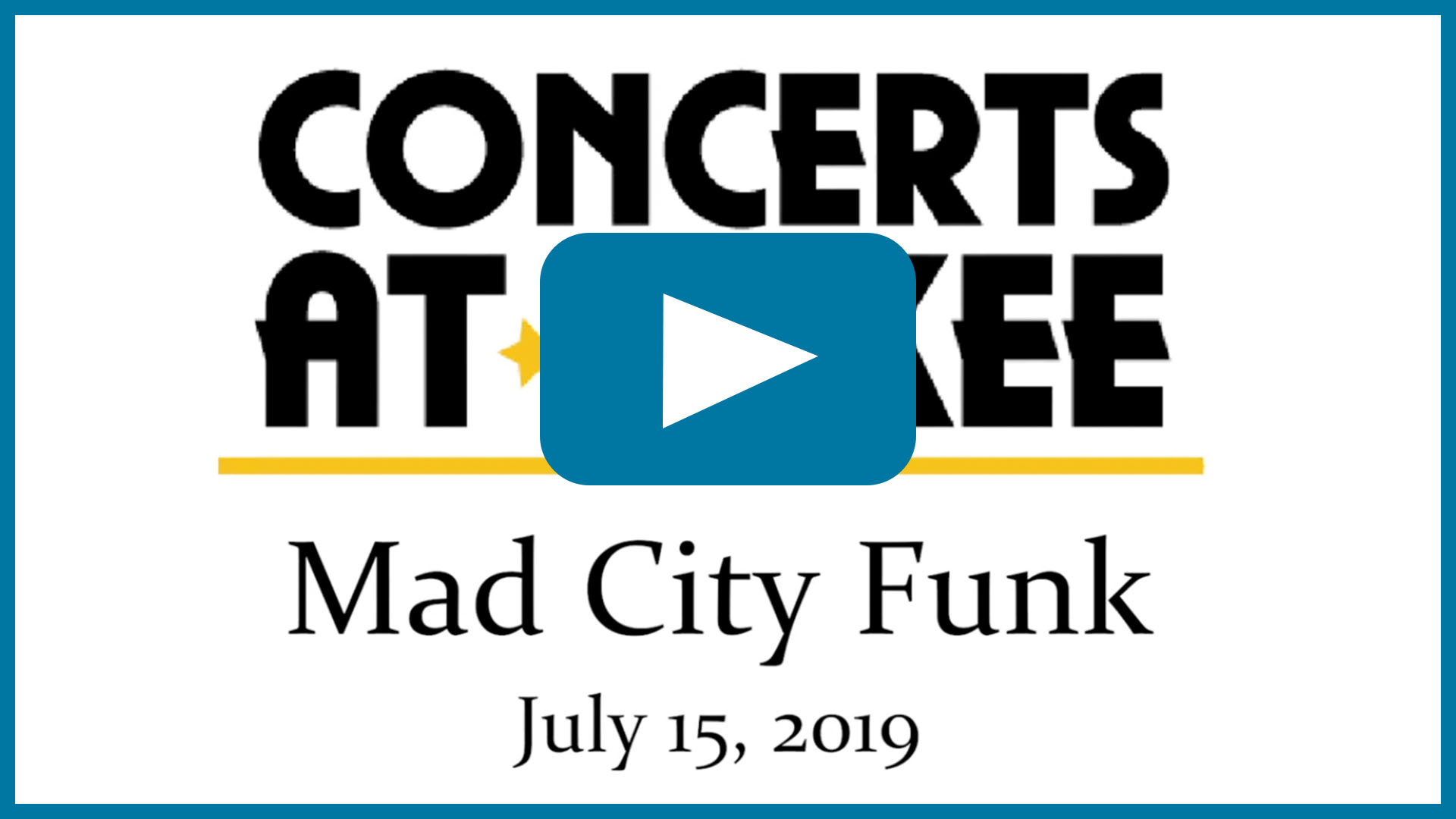 Thumbnail image for Concerts at McKee: Mad City Funk 7-15-19